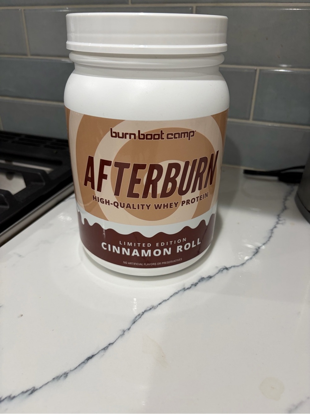 Afterburn High-Quality Whey Protein - Cinnamon Roll (Limited Edition)